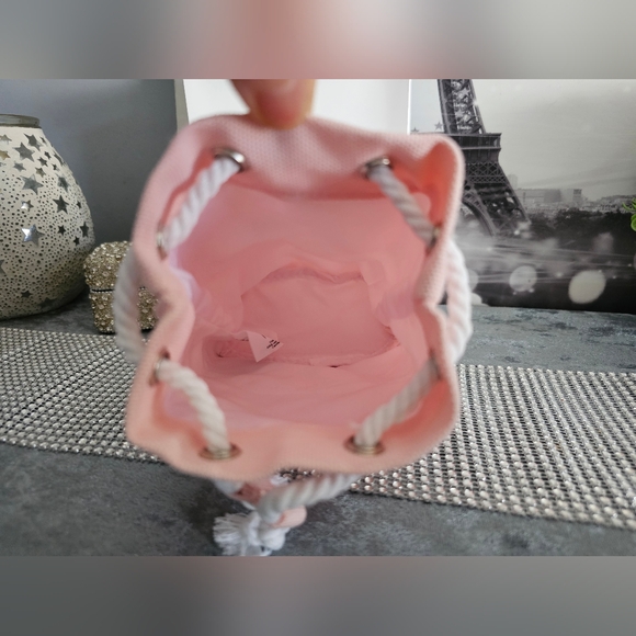 Dior Beauty Limited Edition Pink Drawstring Pouch w/Box-NEW - Picture 5 of 6